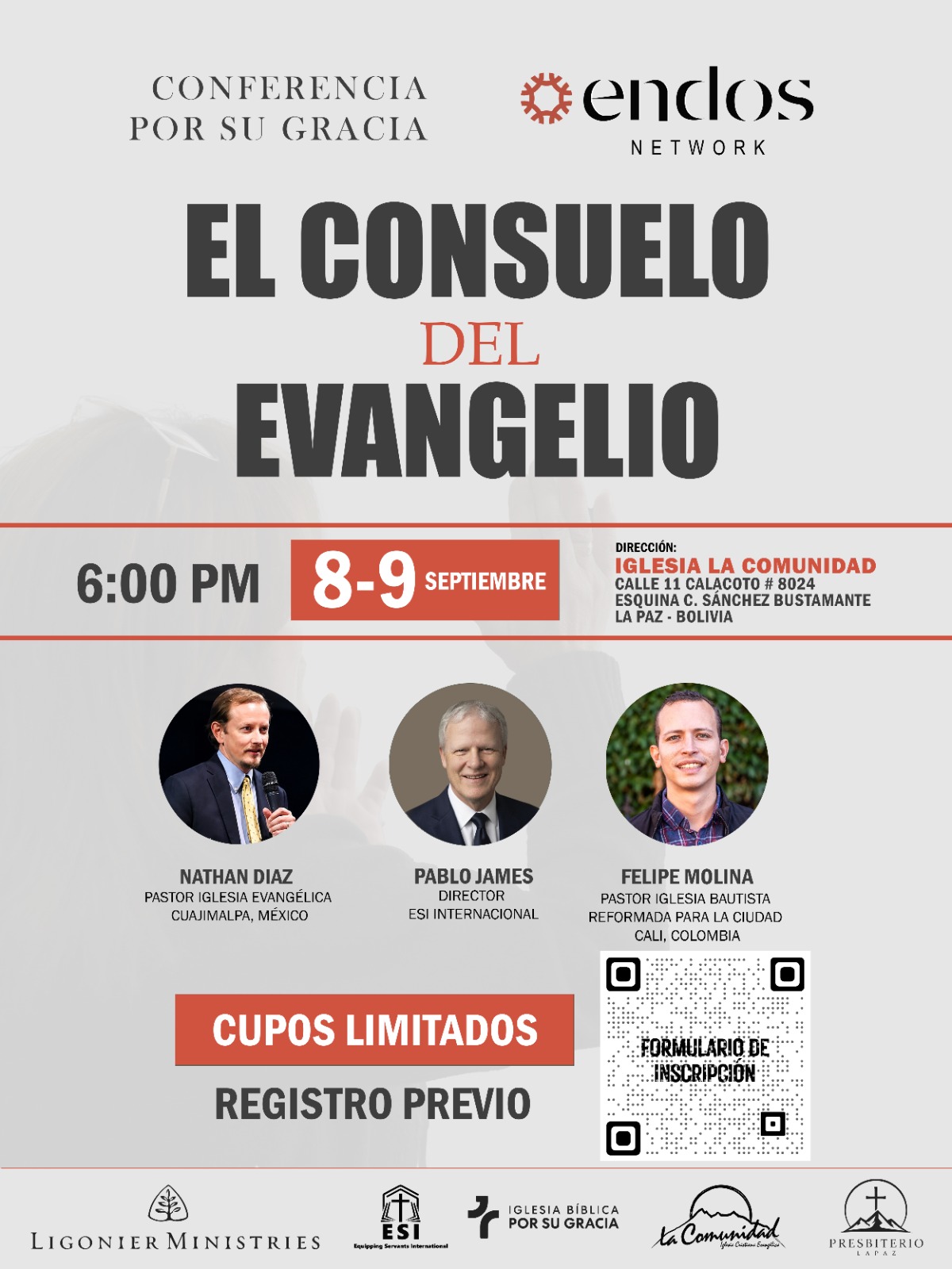Conferencia Por Su Gracia - El Consuelo del Evangelio